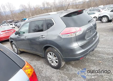 2015 Nissan Rogue Sv из США, поврежденный, VIN KNMAT2MT7FP538948